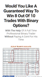 Mobile Screenshot of binarytradingrobot.com